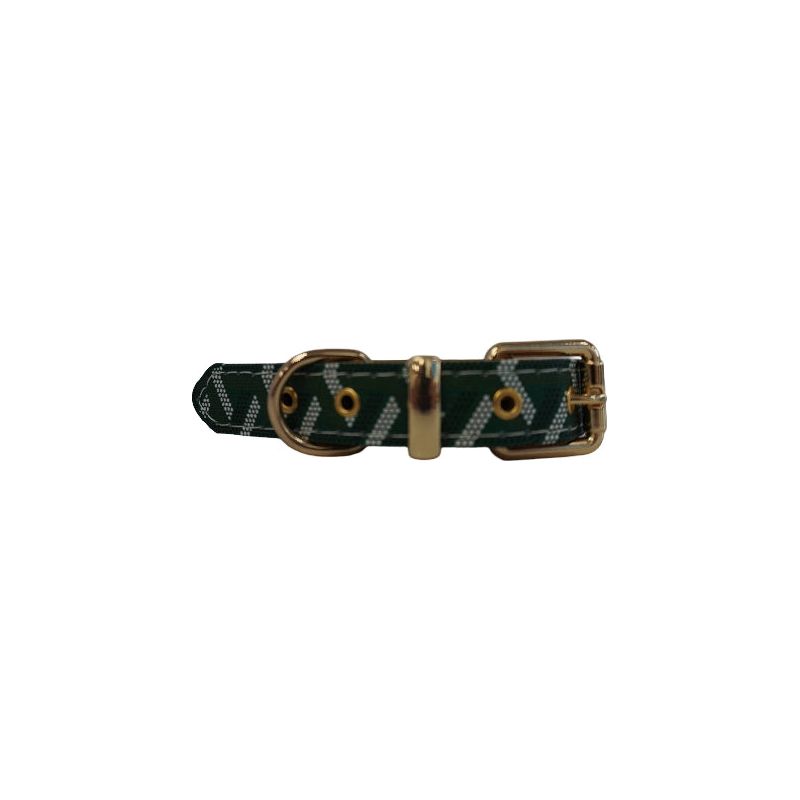 Morel Green Luxury Pet Collar