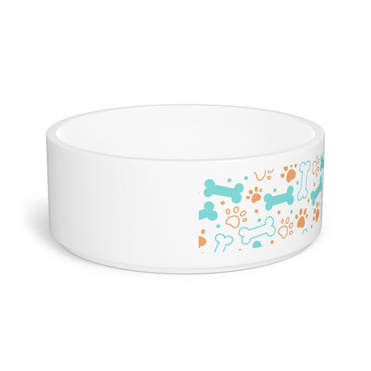 Puppy Pattern Pet Bowl