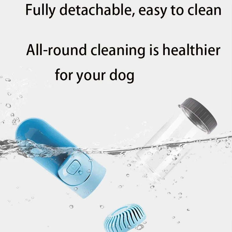 Portable Pet Water Bottle for Dogs: Travel Drinking Bowl - Ameraeon