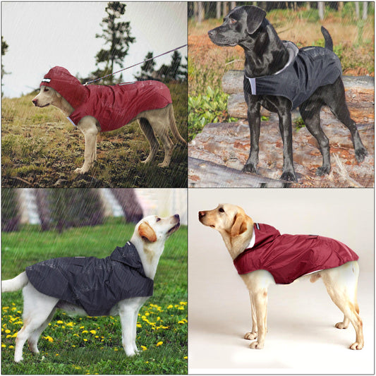 Pet Reflective Big Dog Rainwear Dog Rainwear Super