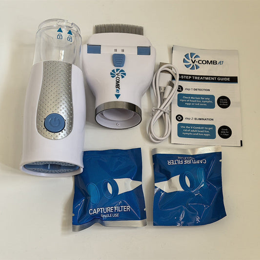 USB Rechargeable Pet Lice Remover for Dogs and Cats - Flea