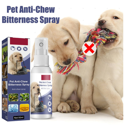 Pet Bitter Anti-Biting Spray, Prevent Dogs Chewing Table And