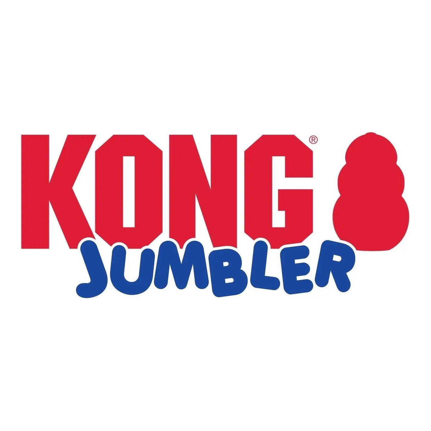 KONG® Jumbler Ball XL 2 Pack Interactive Squeaky