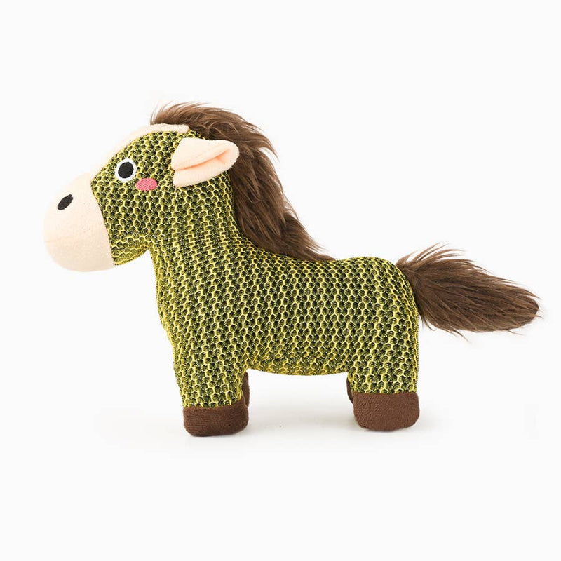 Farm Friendz Horse Plush Dog Toy