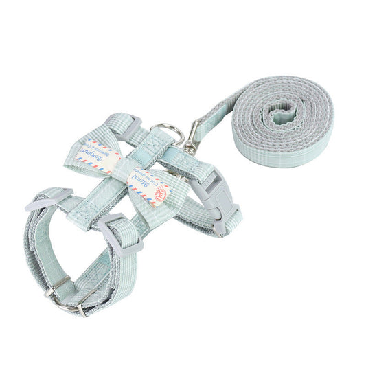 Bow Cat Pulling Rope Anti Breaking Loose Adjustable