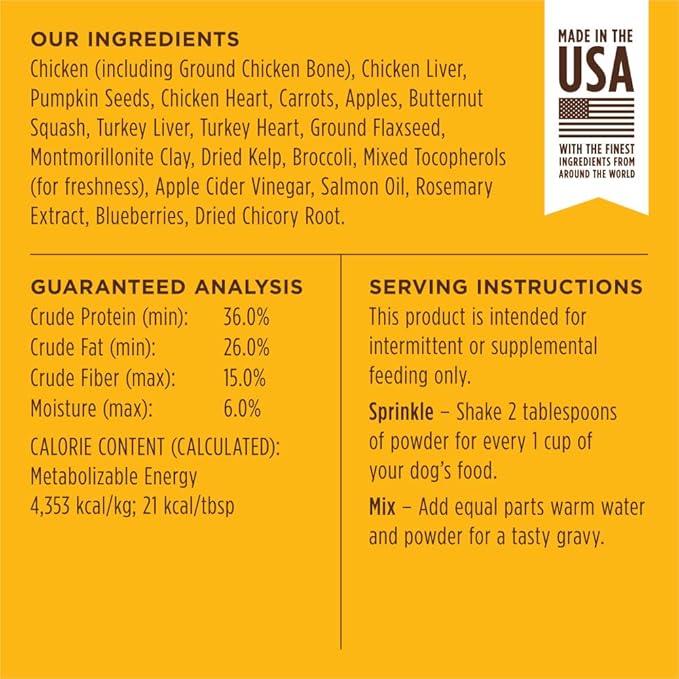 Instinct Raw Boost Grain Free Chicken Dog (5.5oz) - Dog Food Topper - The Family Pet