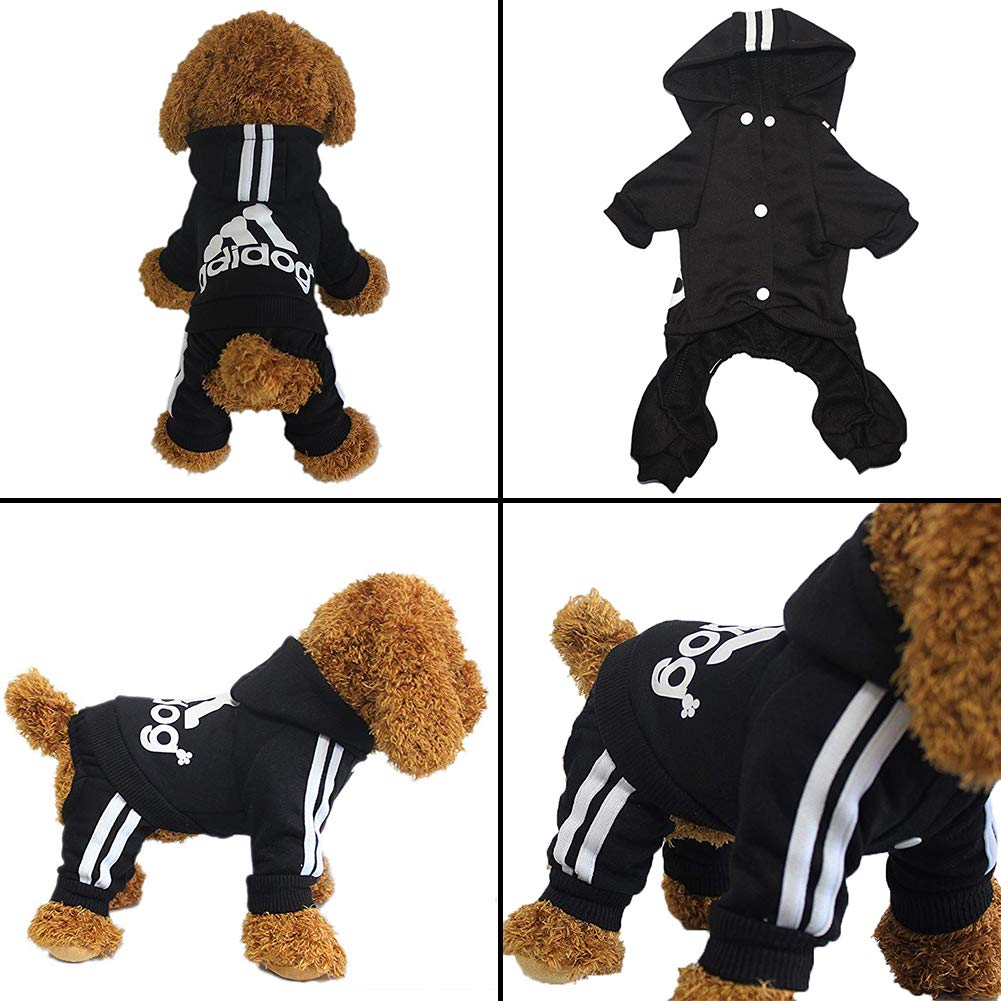 Dog Hoodie Adidog Small Medium Dogs Sporty Style đ