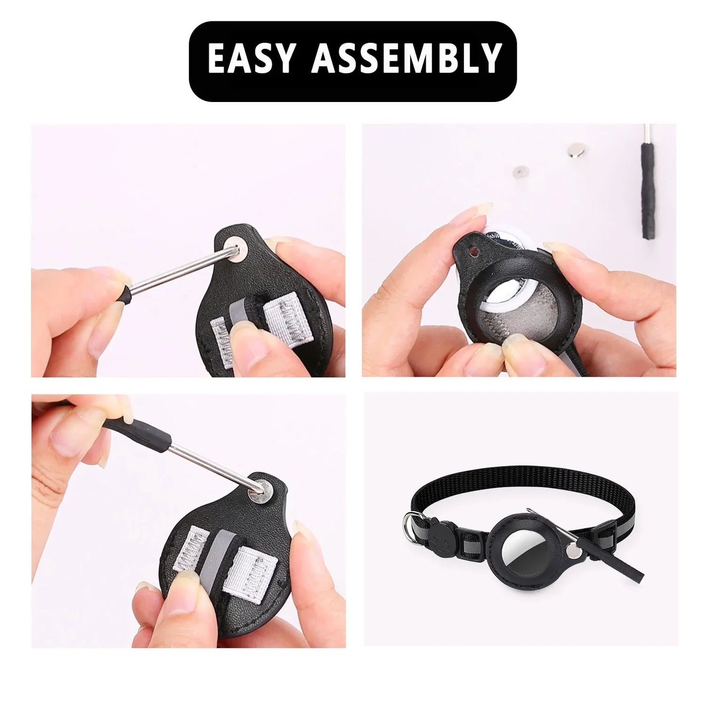 Cat AirTag Holder Collar - Premium Smart Safety System 📍