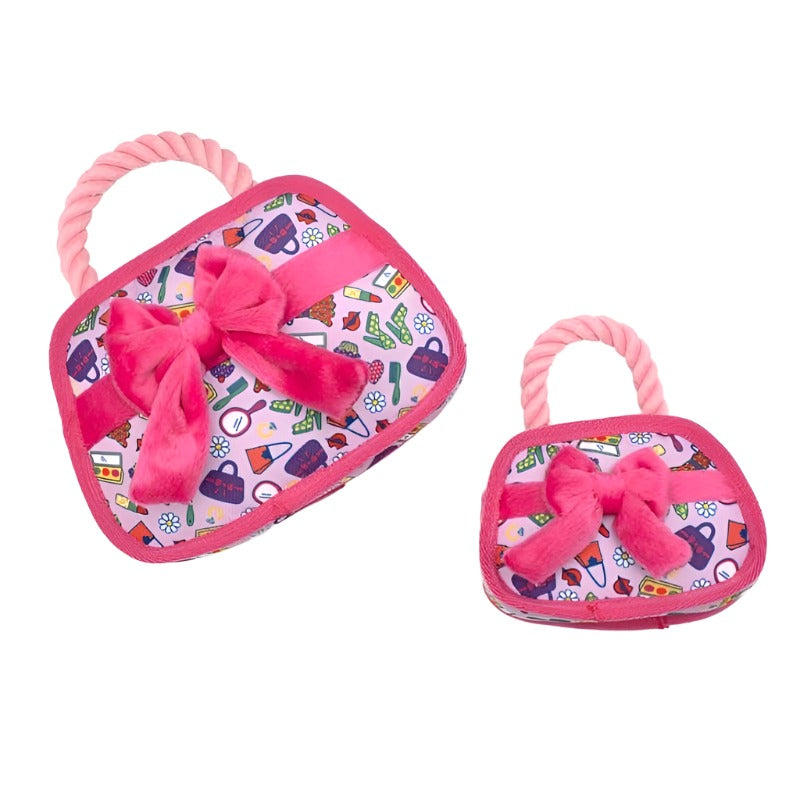 Fashionista Handbag Dog Toy - 2 Sizes
