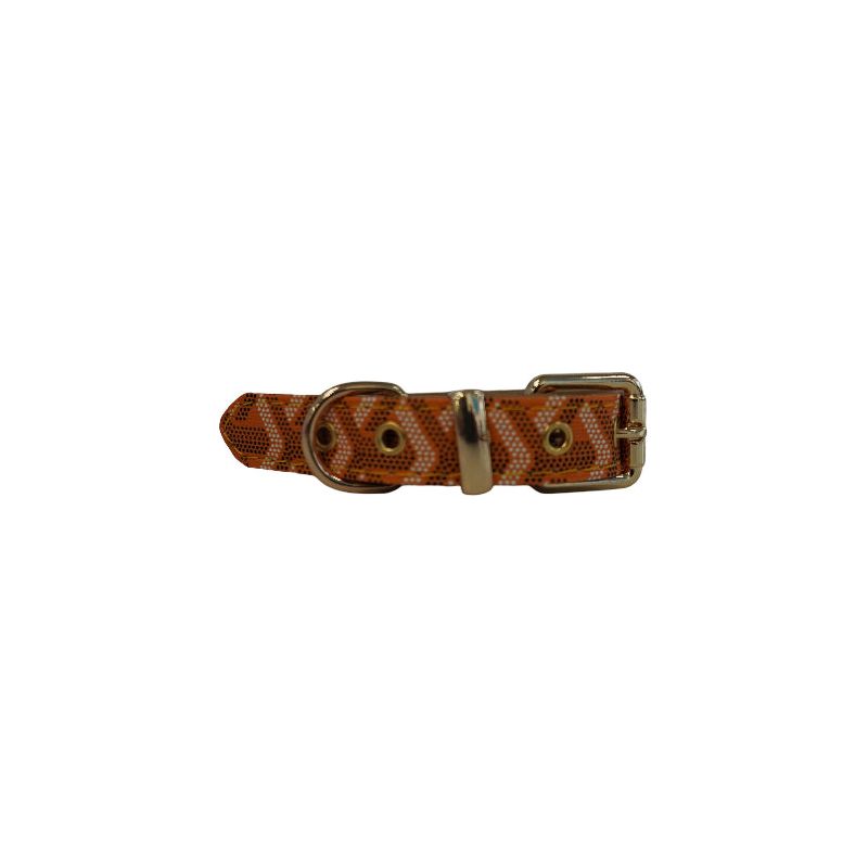 Morel Orange Luxury Pet Collar