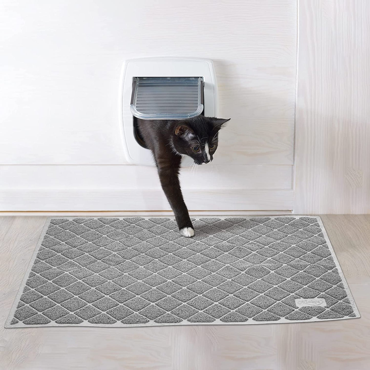 Cat Litter Mat Waterproof Non-Slip Traps Litter ๐ฑ