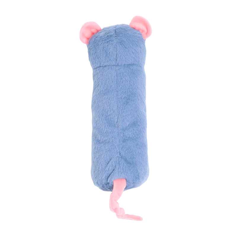 Mouse Snooziez with Shhhqueaker Plush Dog Toy
