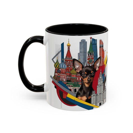Russian Toy Dog Accent Coffee Mug - Perfect Gift for Dog
