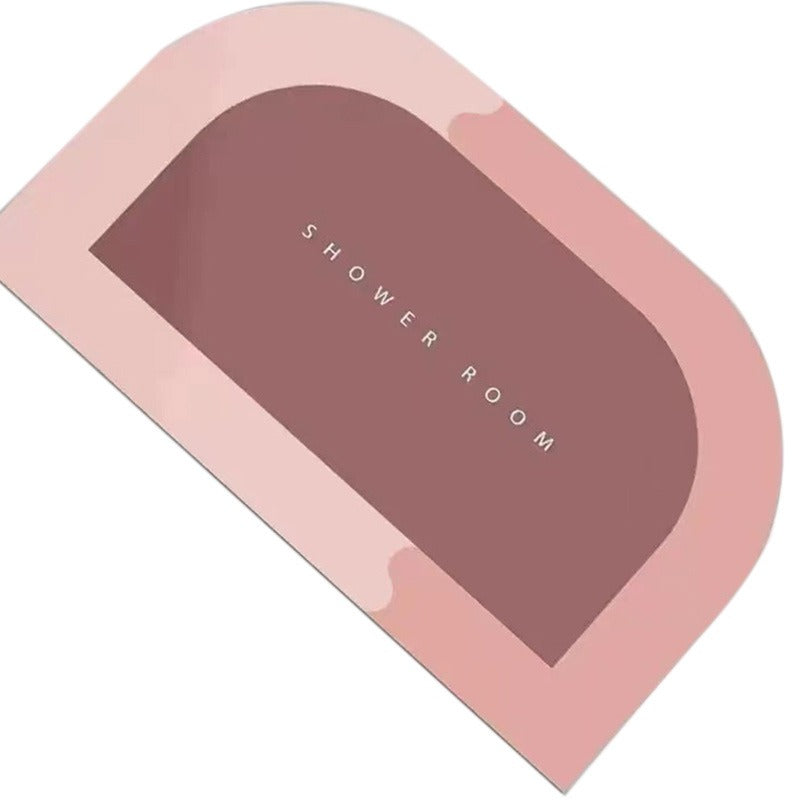 Soft cushion floor mat absorbent foot mat bathroom non-slip quick-drying toilet door carpet bathroom door mat - Purrfect Pet Kingdom