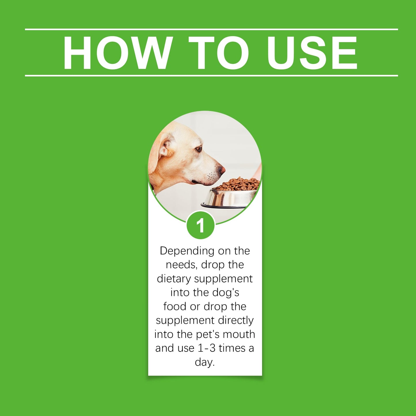 Dietary Supplements For Dogs, To Promote Pet Health Pet Dogs Special Dietary Supplements