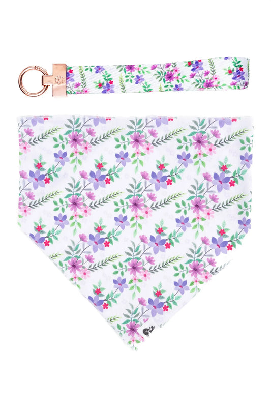 Wildflower Meadow Dog Bandana & Matching Keychain - Purrfect Pet Kingdom