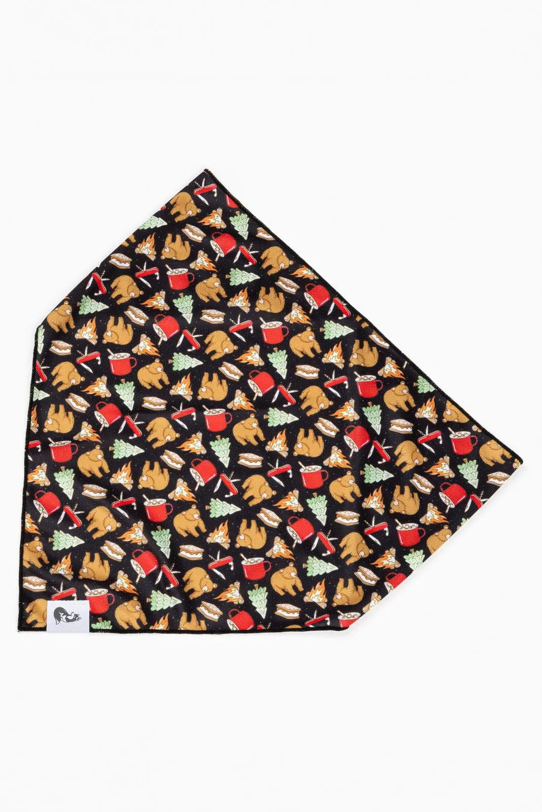 Woodland Tales Dog Bandana & Matching Keychain - Purrfect Pet Kingdom