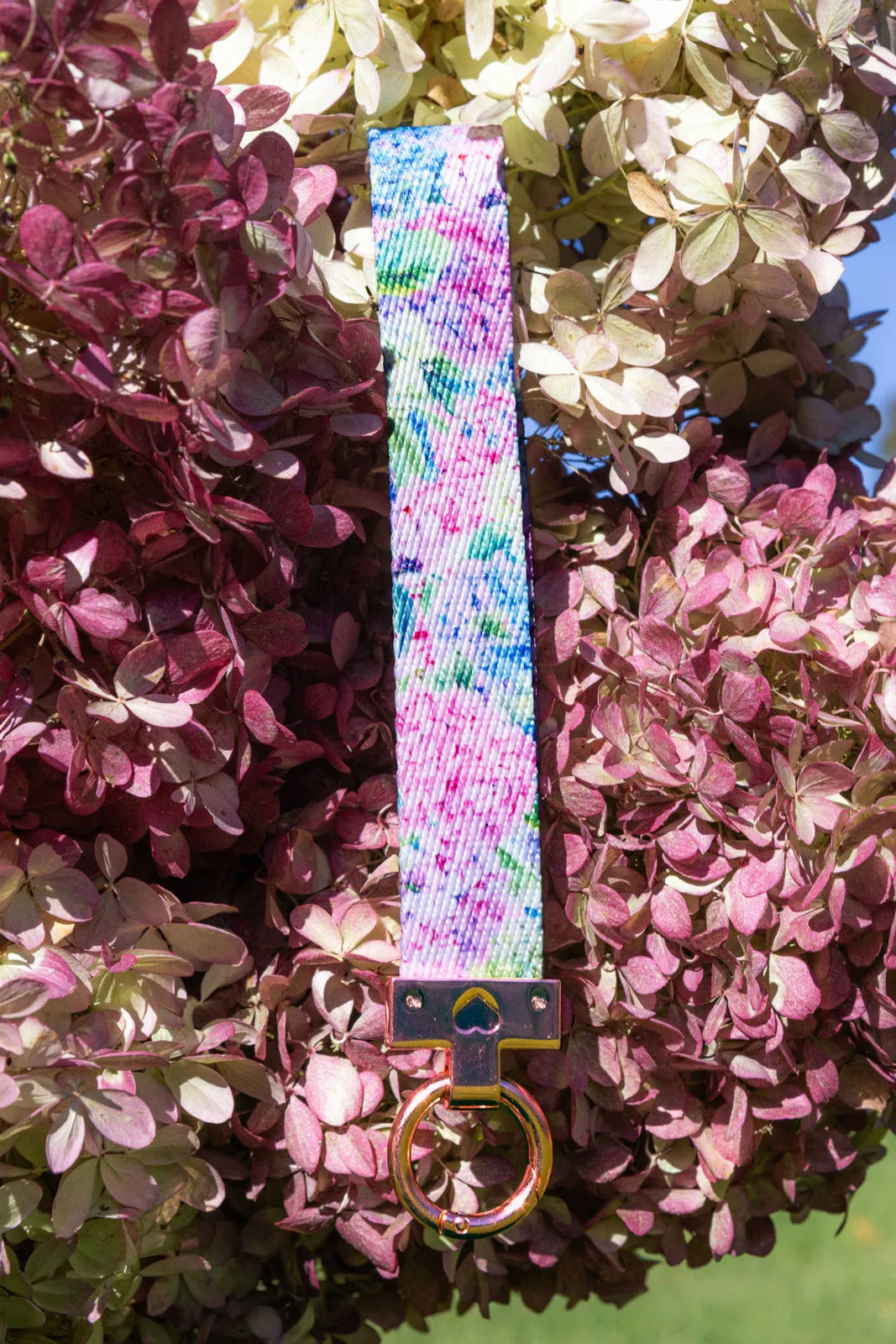 Hydrangea Haven Dog Bandana & Matching Keychain - Purrfect Pet Kingdom