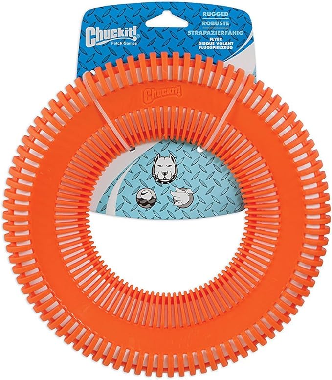 ChuckIt Dog Rugged Flyer Large Durable Fetch Disc ๐พ