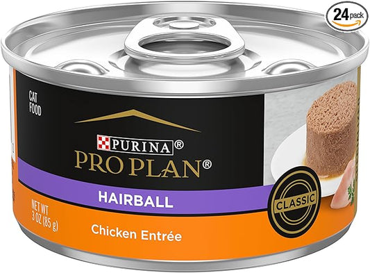 Pro Plan Hairball Chicken In Gravy Cat (3oz) - Wet Cat Food - The Family Pet