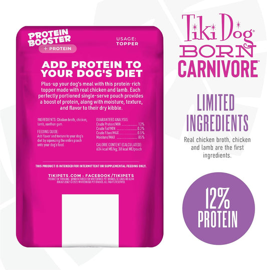 Tiki Dog Carnivore Topper Chicken & Lamb 2.1oz