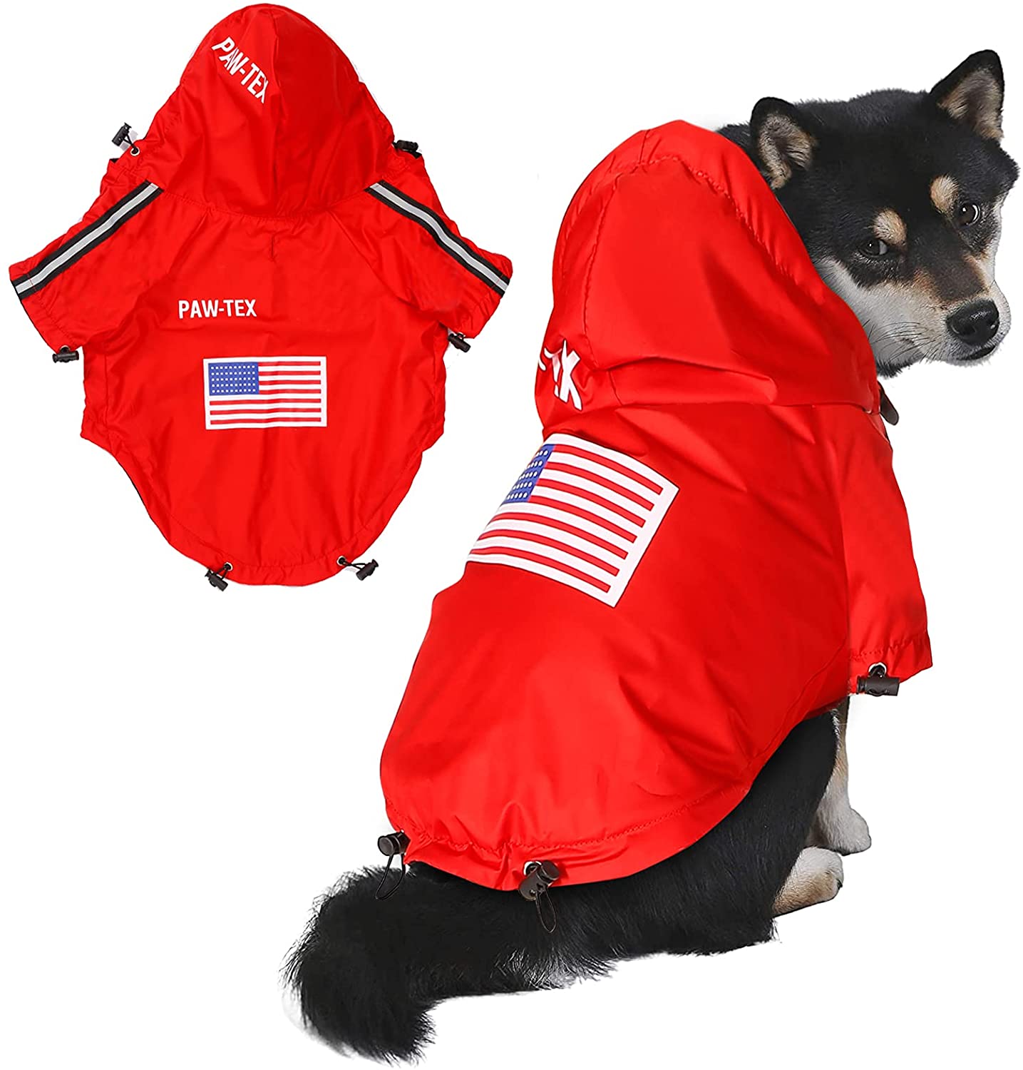 Dog Raincoat Waterproof The Dog Face Design ☔