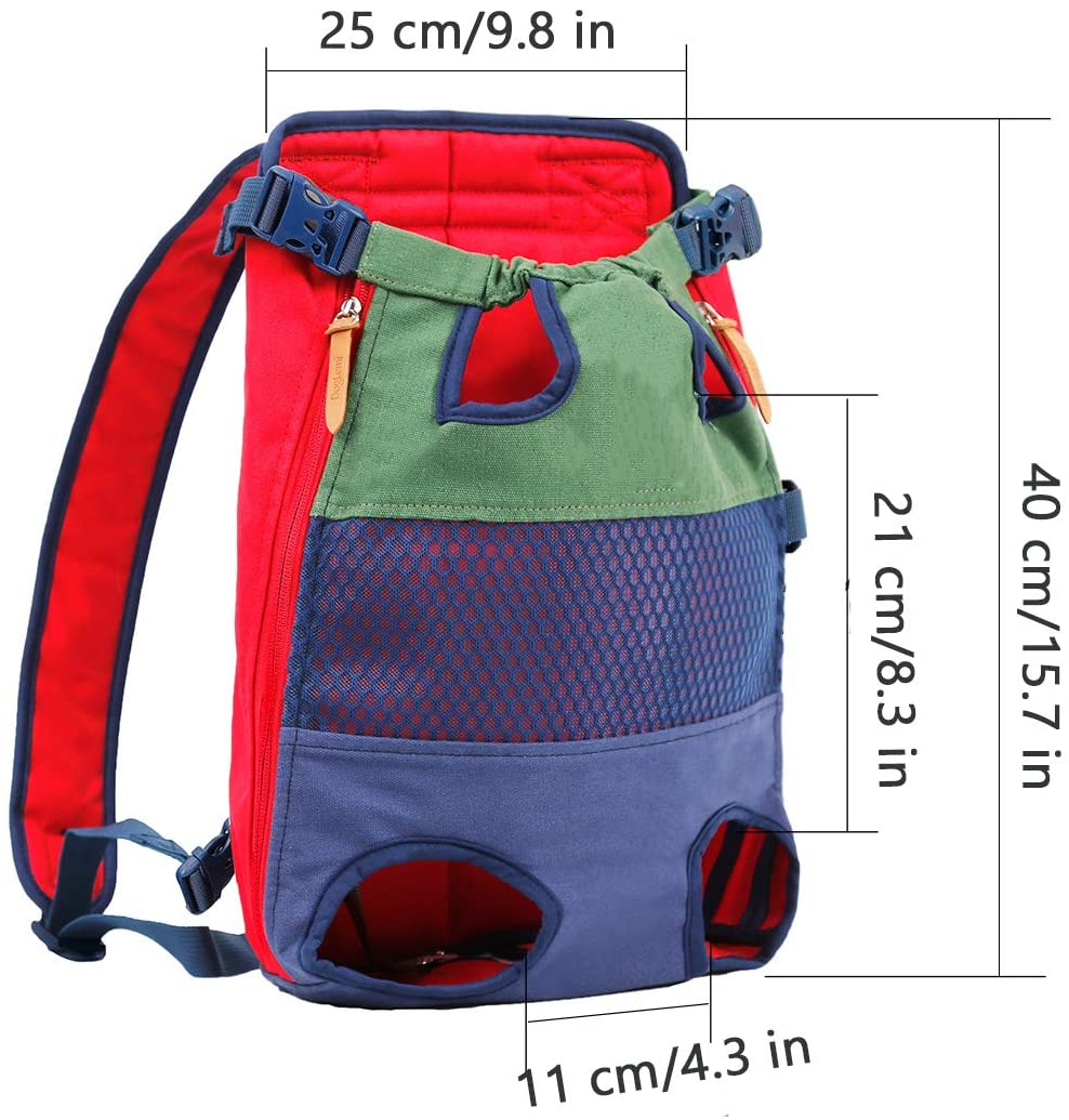 Pet Carrier Backpack Front Cat Dog Travel Hands Free ๐
