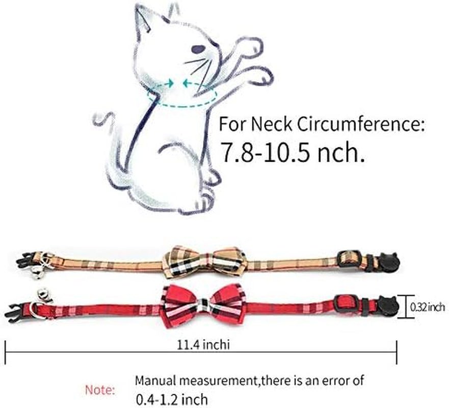 Cat Collar Breakaway 2 Pack Safety Kitty Dogs ๐ฑ