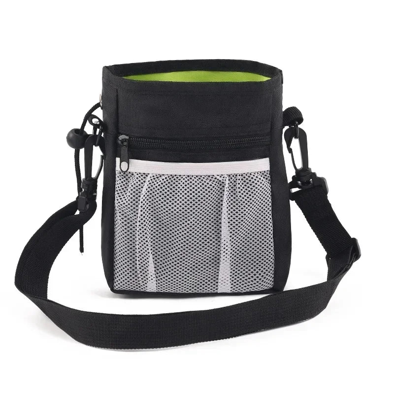 Pet Dog Puppy Training Treat Snack Pet Feed Pocket Pouch Multifunctional Pouch Food Crossbody Bag Pocket Dogwalking Waist Bag