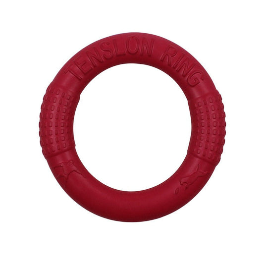 EVA Pet Tug Ring Wholesale Dog Flying Disc Foam Chew-Resistant Training Toy Outdoor Frisbee Toy for Dogs