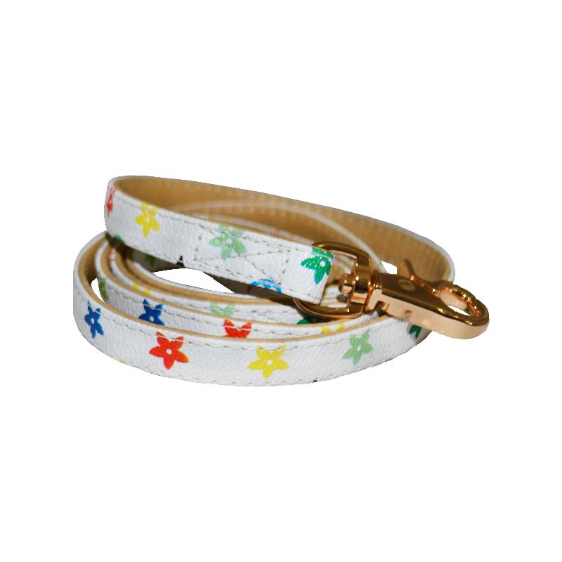 Audrey Luxury White Dog Leash