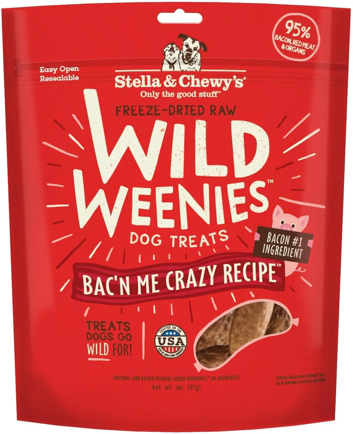 K9 Outdoors Freeze-Dried Wild Weenies High-Protein Treats