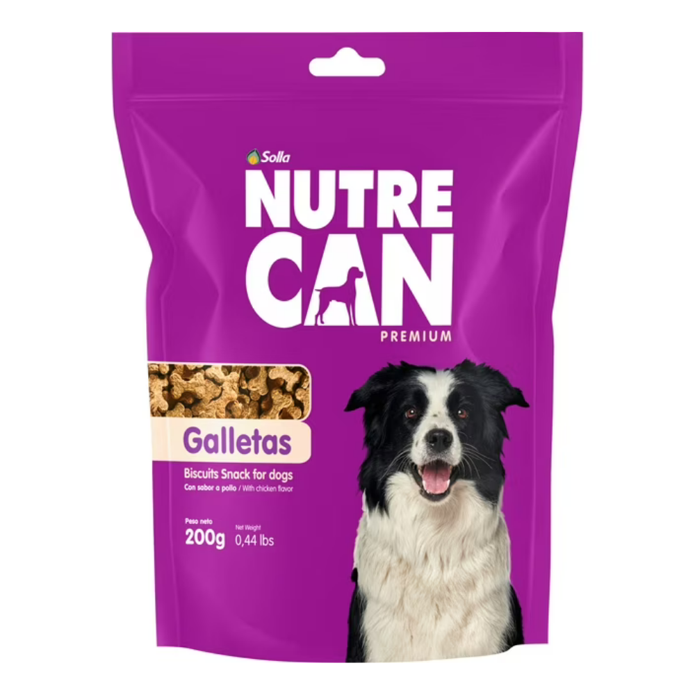 Dog Treat Nutre Can Biscuits Chicken Flavor 200g