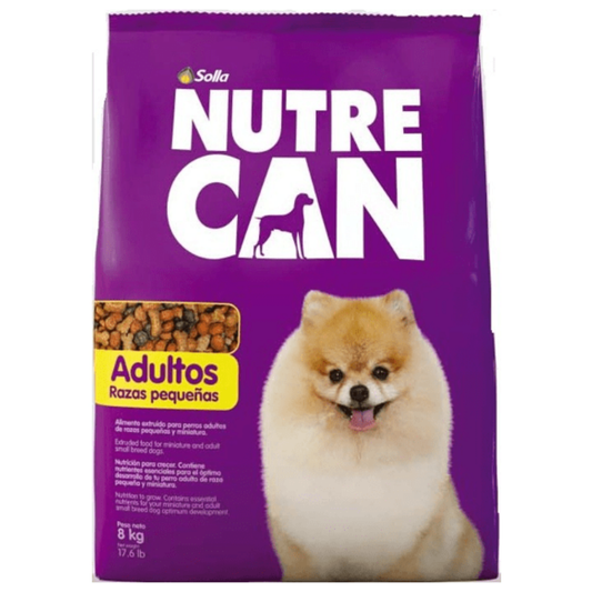 Nutre Can Adult Small Breed Dry Dog Food (13.2lbs) - Nutre Can Dog Food - Farmacias Savia - Default Title - 7702712005177