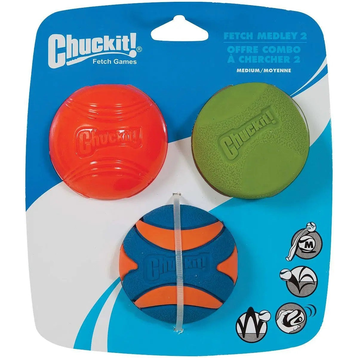 Dog Fetch Toy Set Chuck It Medium ๐พ - Purrfect Pet Kingdom