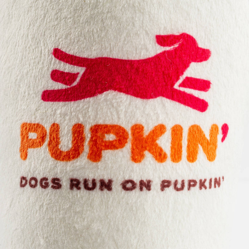 Pupkin' Donuts Hot Coffee Plush Dog Toy