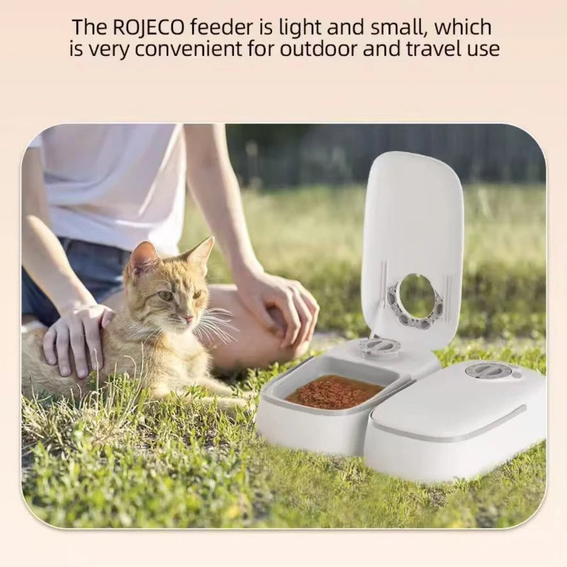 Auto Smart Pet Feeder Timer - Premium Portion Control System ⏰