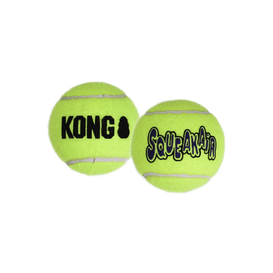 KONG Squeakair Ball Squeaky Tennis Dog Toy XS 3pk