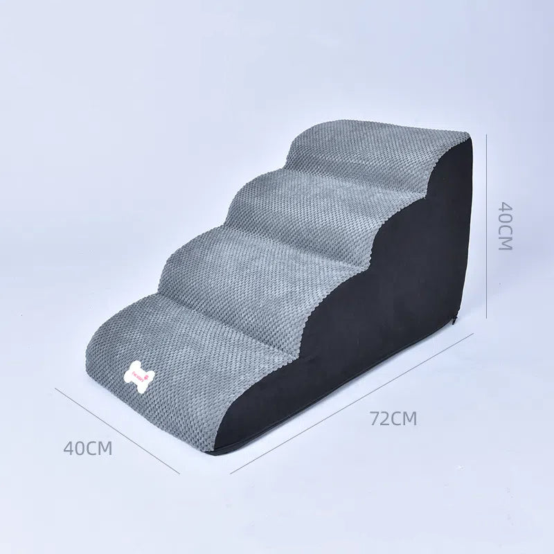Pet slope stairs anti slip and wear-resistant removable and washable sponge steps - Purrfect Pet Kingdom