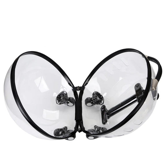 Rolling Pet Travel Trolley with Wheel, Transparent Capsule, Pink, Green, Puppies, Dogs, Cat Carriers Bag, 5-20Kg