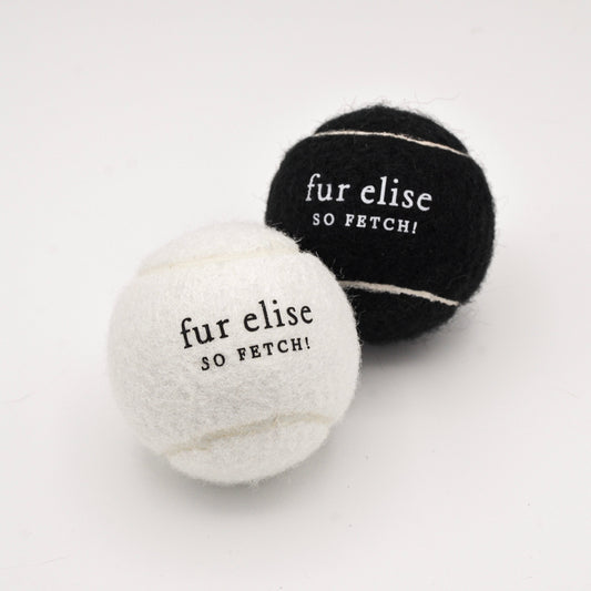 So Fetch! Tennis Ball - Noire - Tennis Ball - Elise Galleria