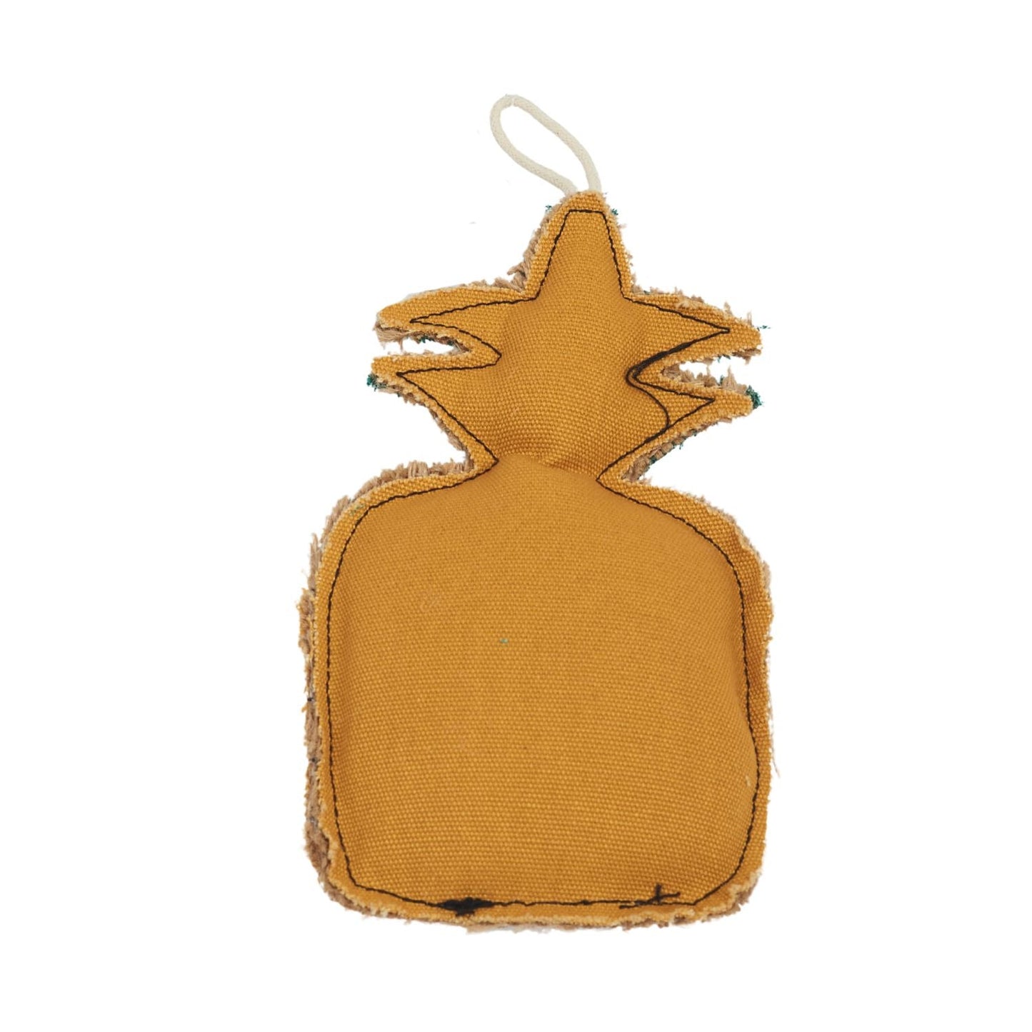 Pineapple Dog Chew Toy Canvas Jute Durable Safe ๐
