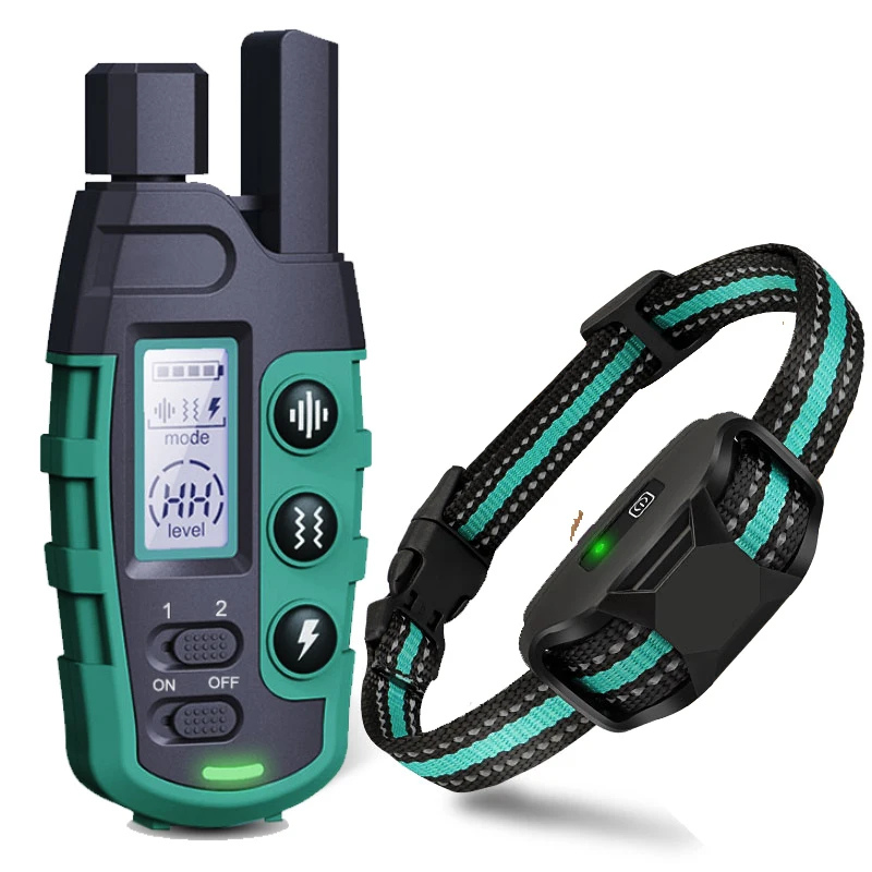 Dog Training Collar Waterproof Remote Shock 15.1oz ๐