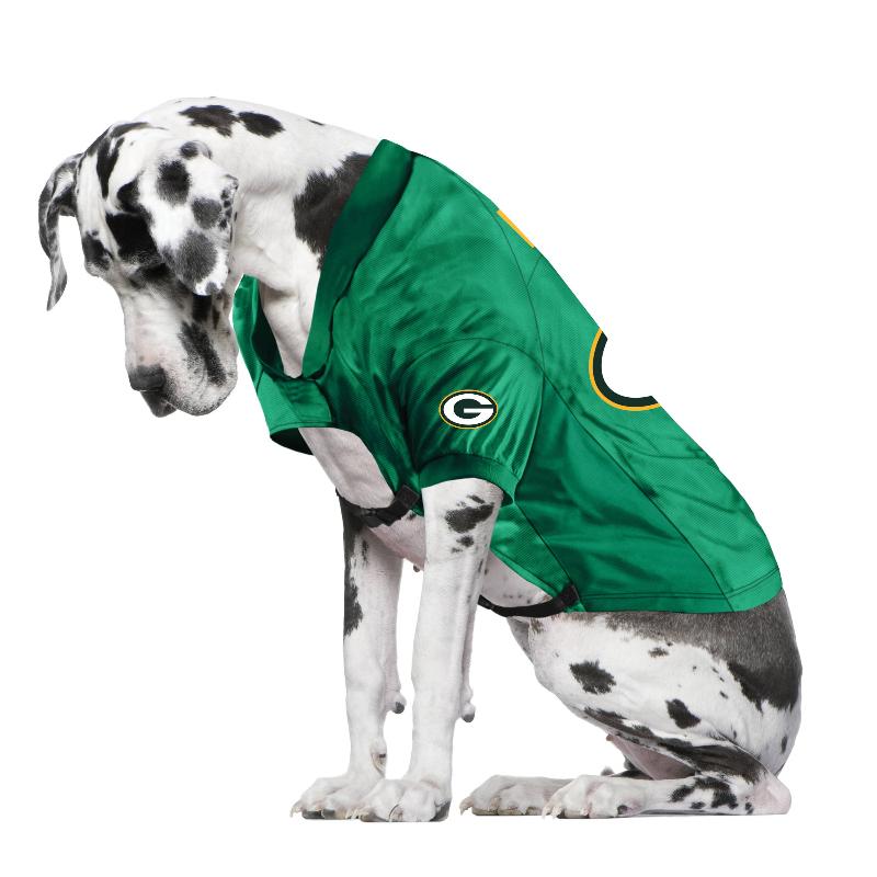 Green Bay Packers Big Pet Stretch Dog Jersey