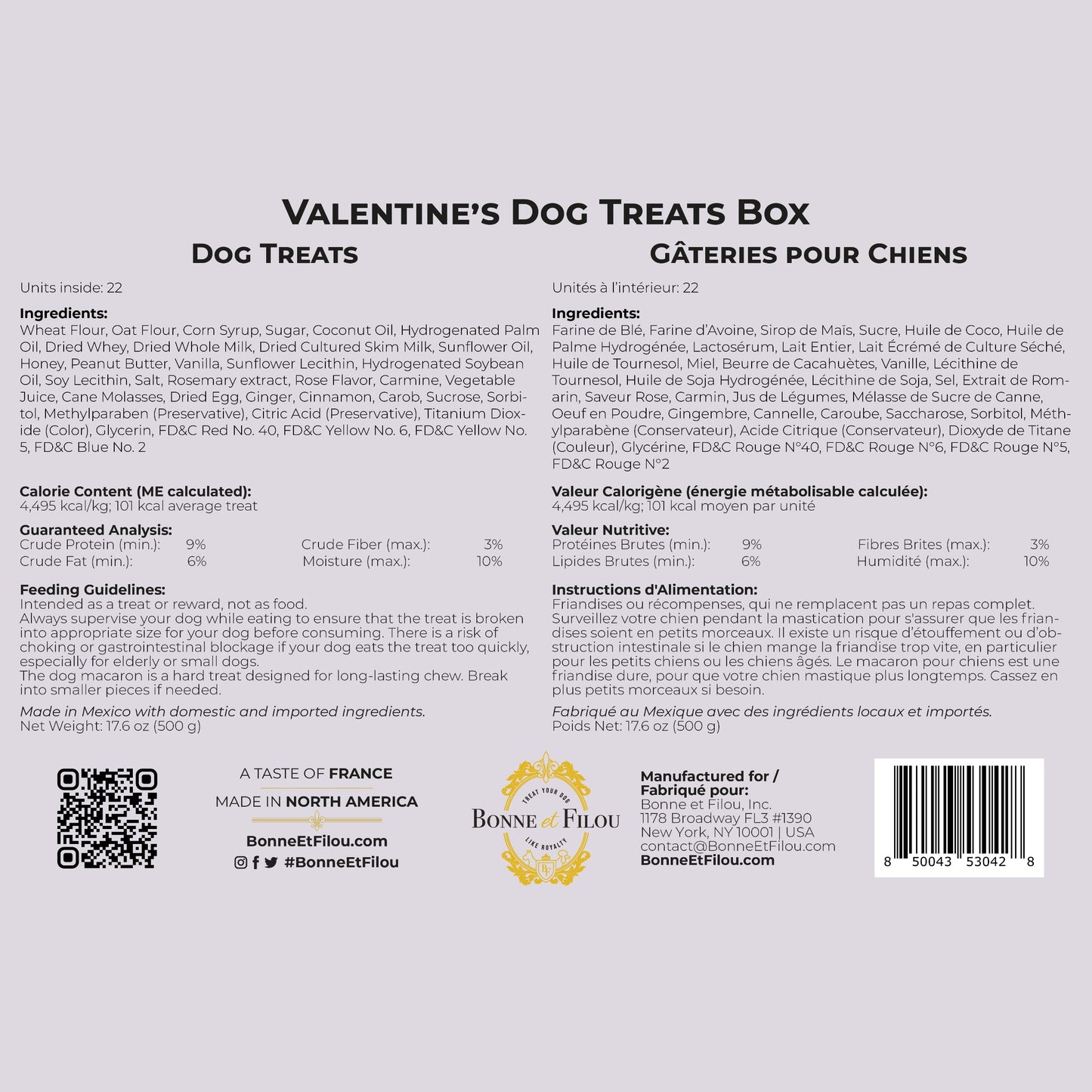 Love My Dog Themed Treats Box | Purrfect Pet Kingdom