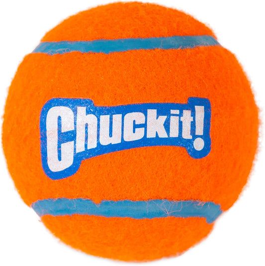 Chuckit Dog Tennis Ball Large 1 Pack Interactive Dog Toy - detail view