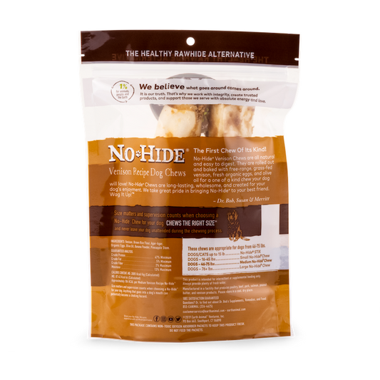 Earth Animal No Hide Medium Venison Dog Rolls (2pk) (4.2oz)