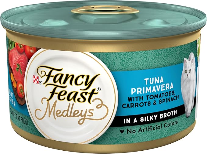 Fancy Feast Medleys Tuna Primavera (3oz) - Wet Cat Food - The Family Pet