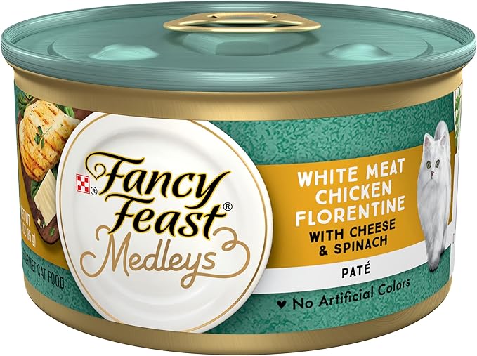 Fancy Feast Medleys Chicken with Cheese & Garden Greens (3oz) - Wet Cat Food - The Family Pet