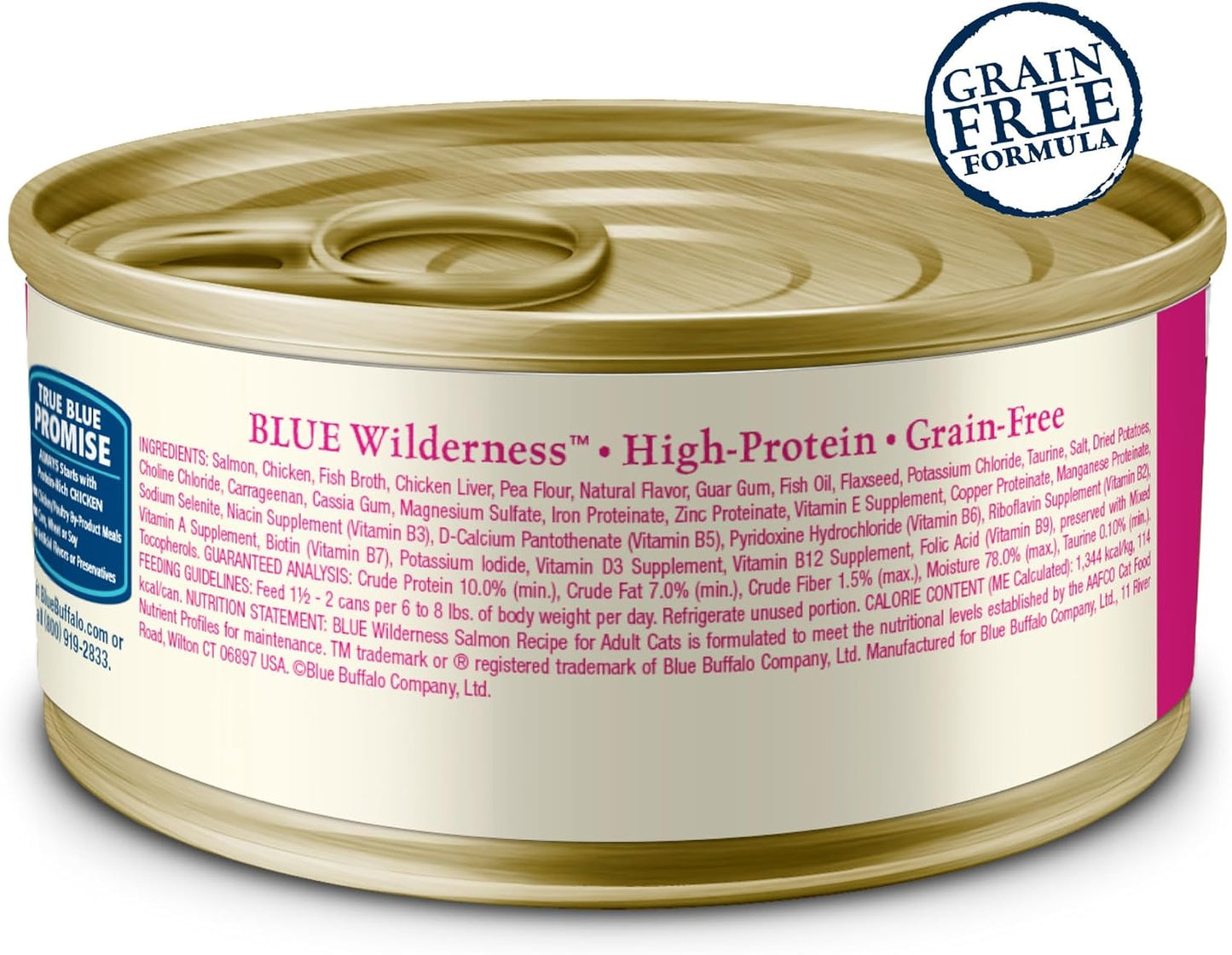 Wet Cat Food Salmon 3oz ๐